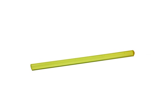 Полиуретан стержень Ф 25 мм ШОР А85 Китай (500 мм, 0.35 кг, жёлтый)