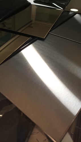 Лист нитрид титана 0,4х1000х2000 AISI 430 зеркало глянец