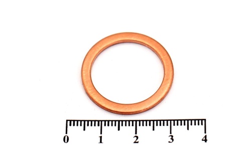 Шайба медная 21х27х1.5