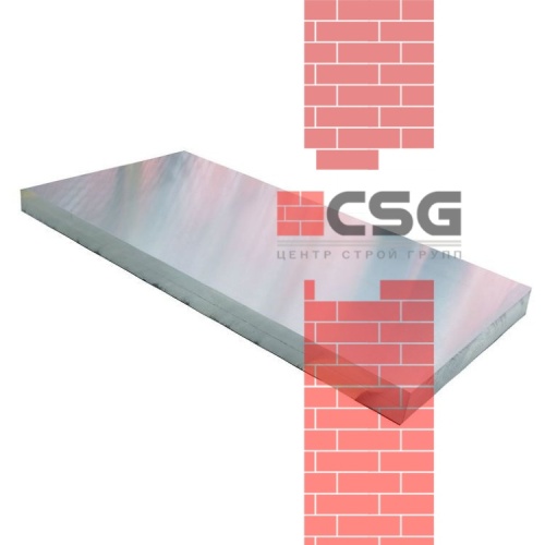 Плита дюралевая 45х1200х3000 РТ-Техприемка, марка В95 Т1