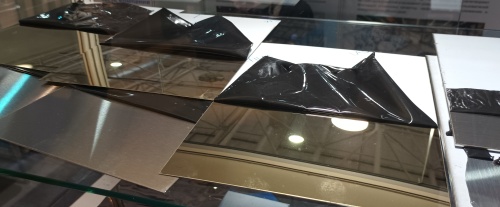 Лист нитрид титана 0,5х1250х2500 AISI 430 шлиф