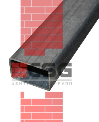 Трубы прямоугольные оцинкованные 40х20х1, длина 6 м, размер b 20