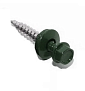 Саморез кровельный 4.8x29 RAL 6005 по дереву пакет (200шт) арт.1220549CDEK