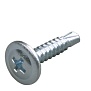 Саморез с прессшайбой 4.2x19 со сверлом оцинк. (20кг) арт.1186885CDEK