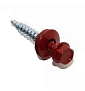 Саморез кровельный 4.8x29 RAL 3005 по дереву пакет (200шт) арт.1220531CDEK