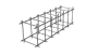 Квадратный арматурный каркас (хомут А1 Ф6) 250x250мм